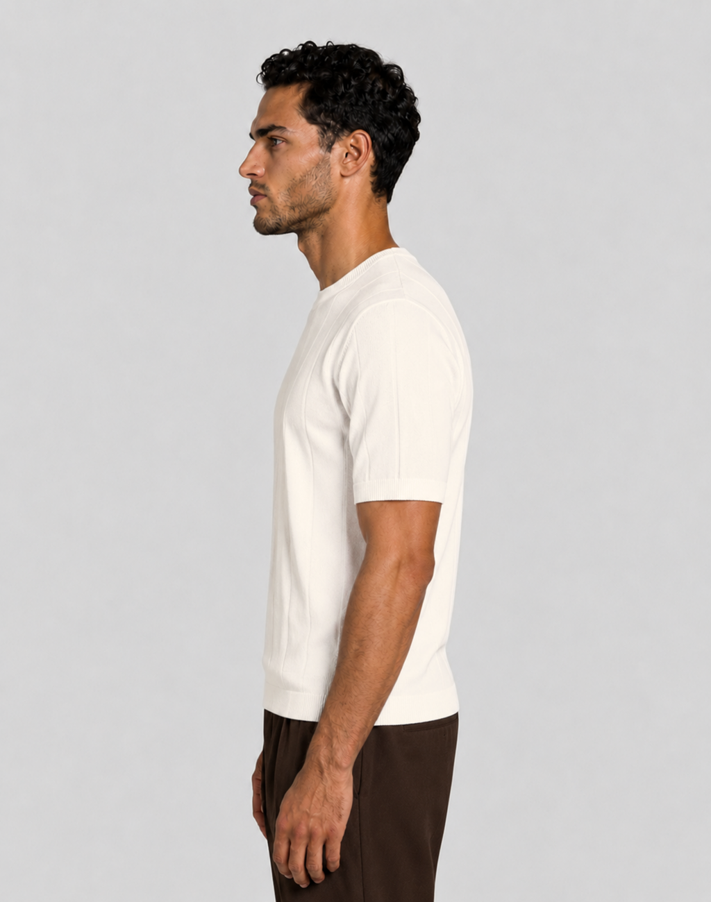 Crew Neck Polo