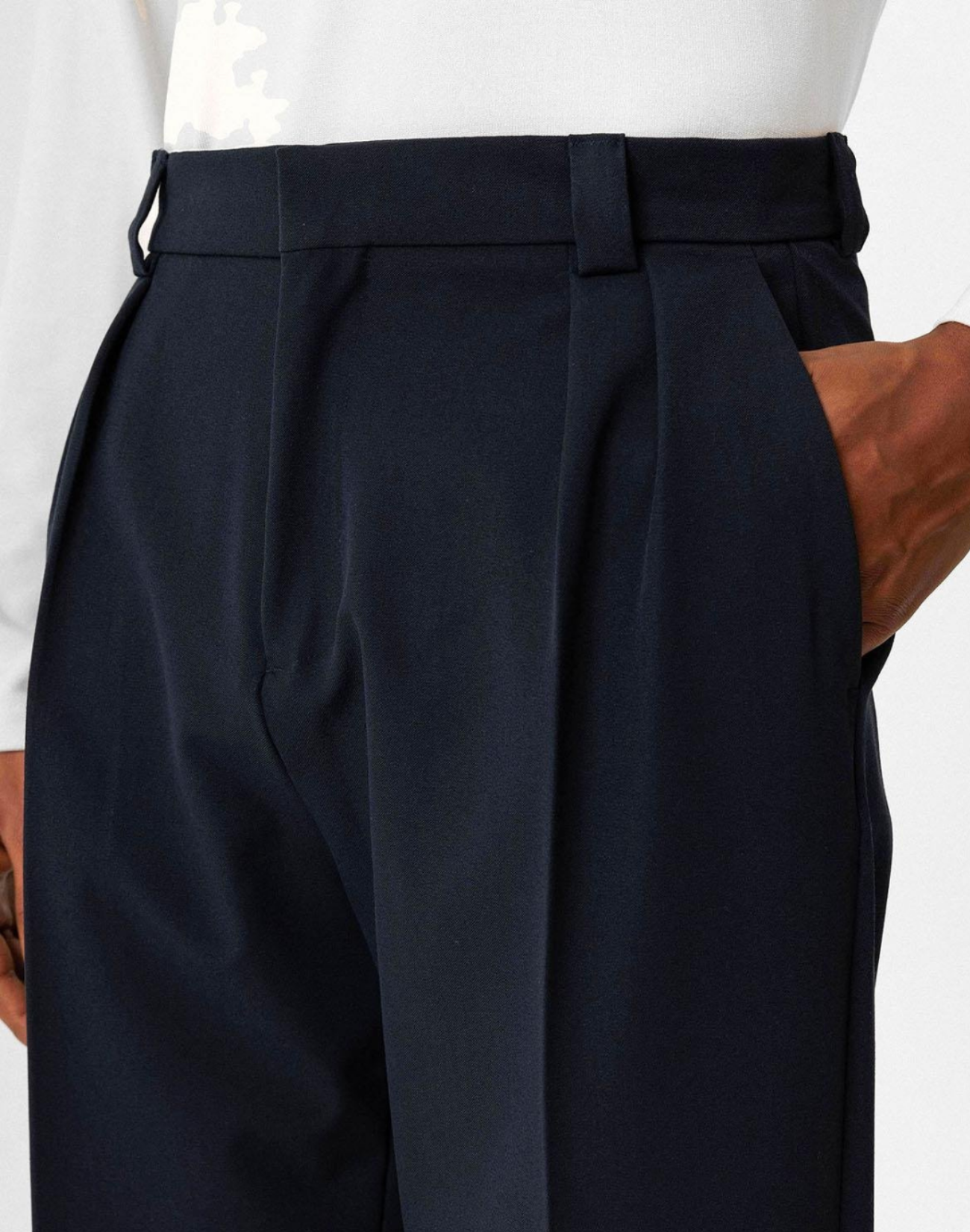 Palermo Baggy Pleated Trousers