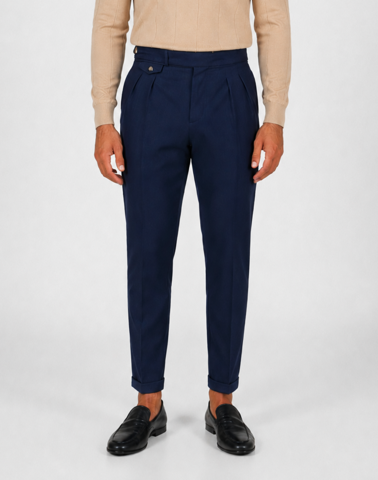 Antonio Pleated Trousers