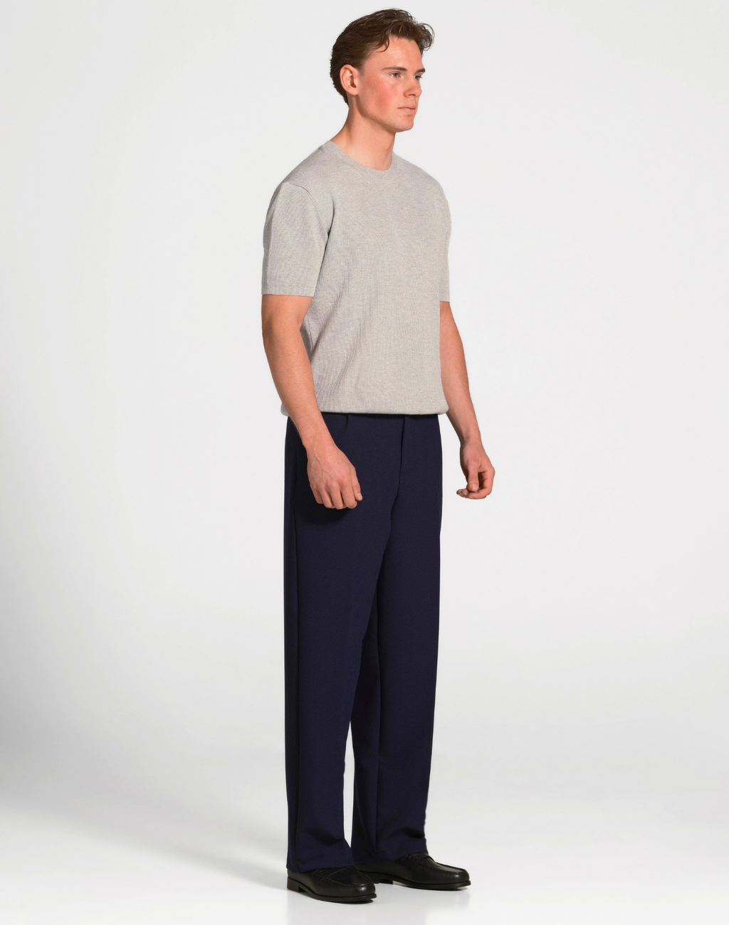 Cyrus Relaxed Pleated Trousers