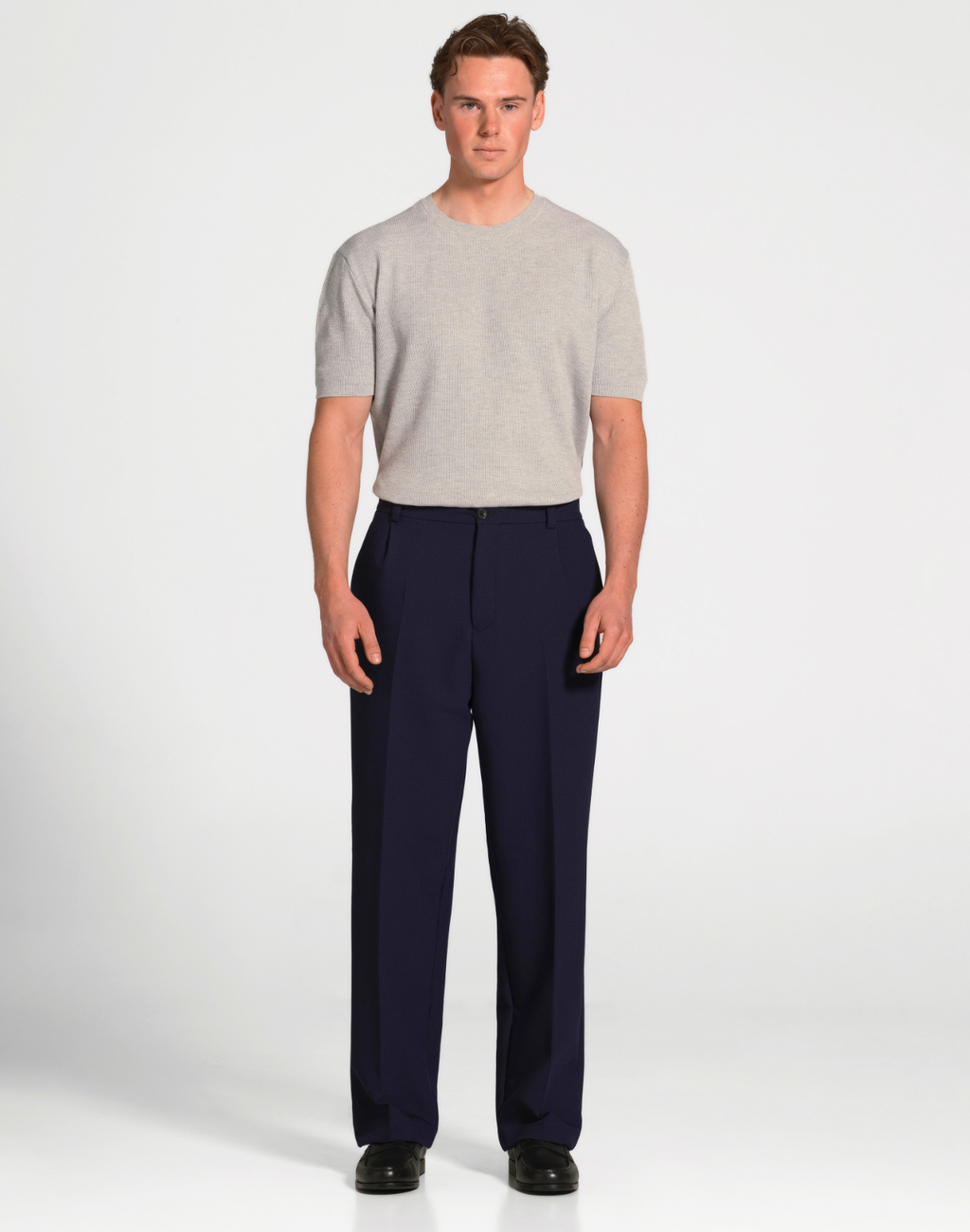 Cyrus Relaxed Pleated Trousers