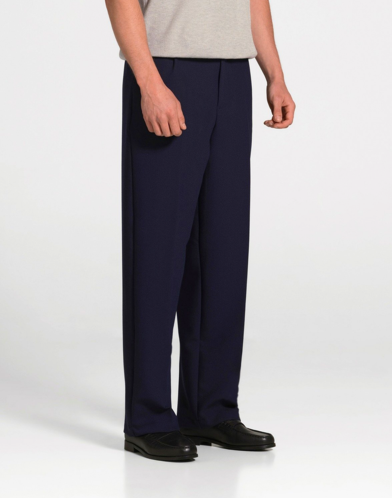 Cyrus Relaxed Pleated Trousers