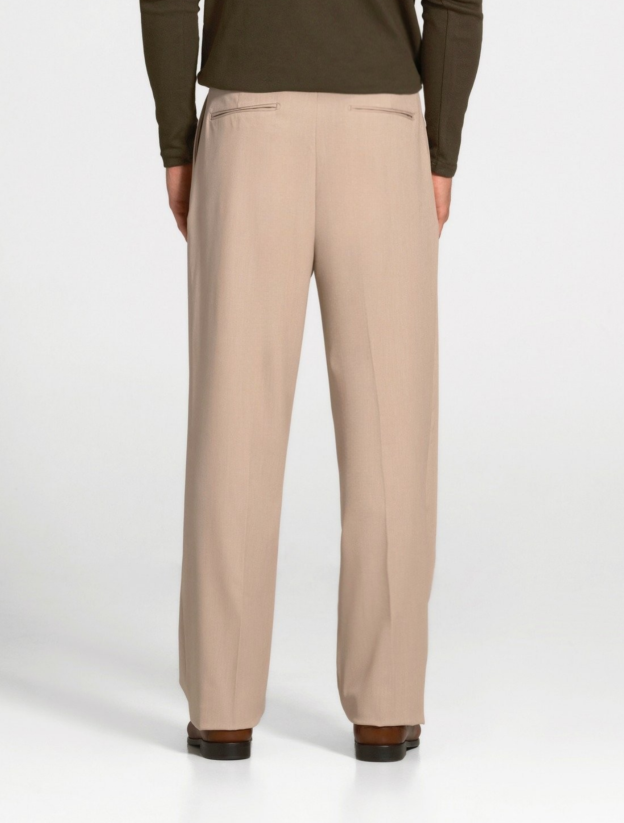 Enzo Relaxed Pleated Trousers