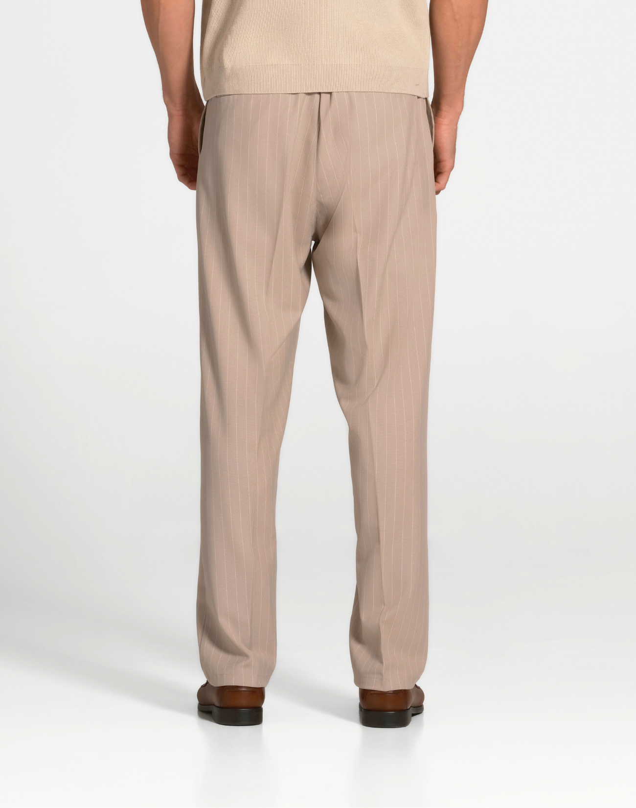 Neyo Regular Geplooide Broek