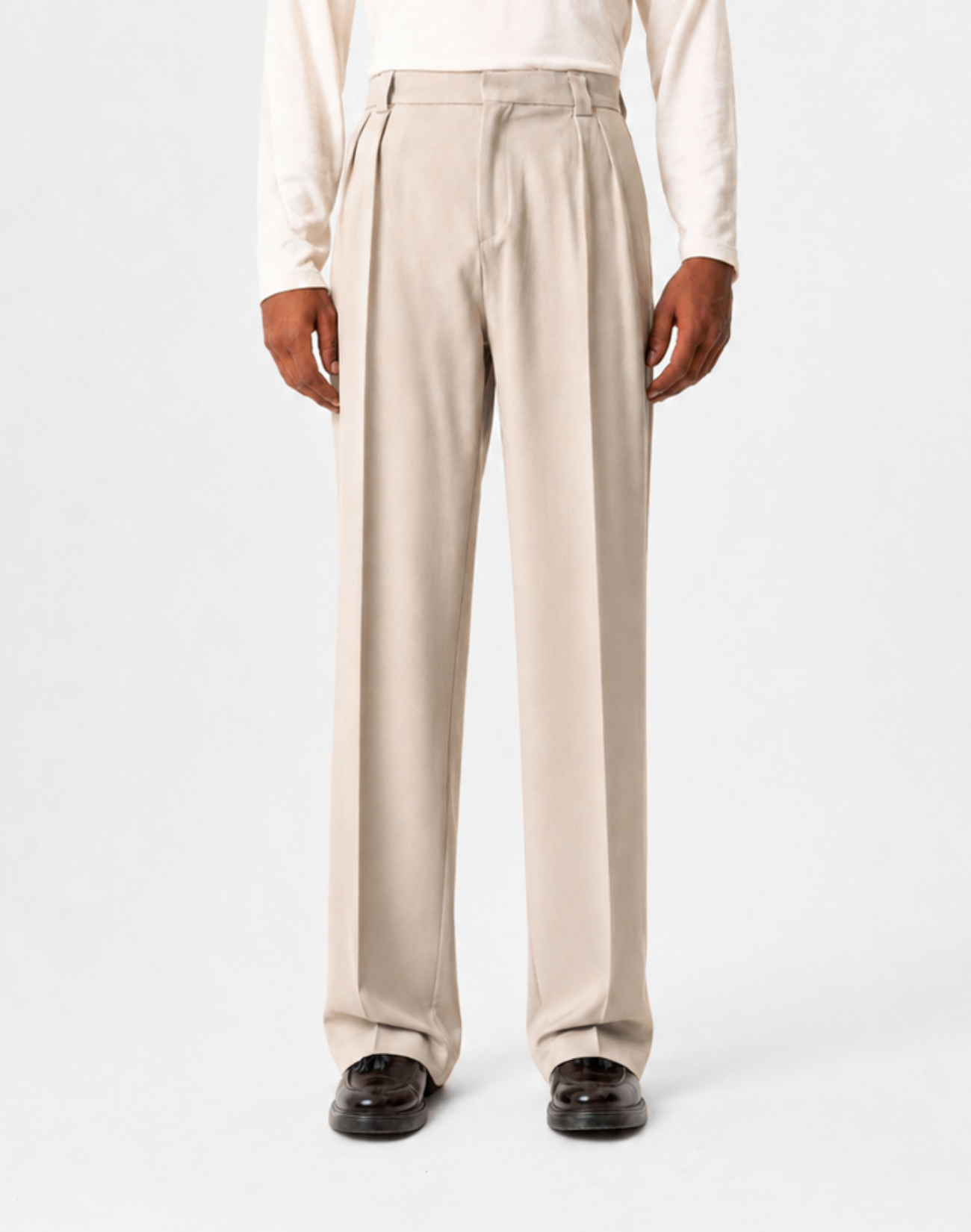 Palermo Baggy Pleated Trousers