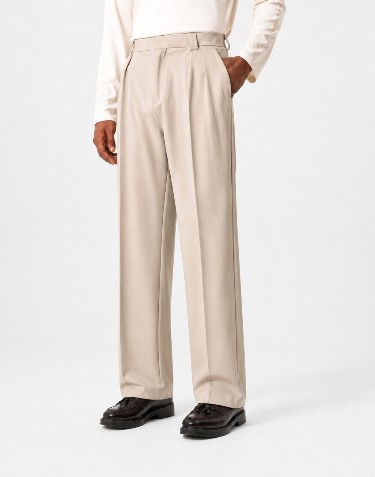 Palermo Baggy Pleated Trousers