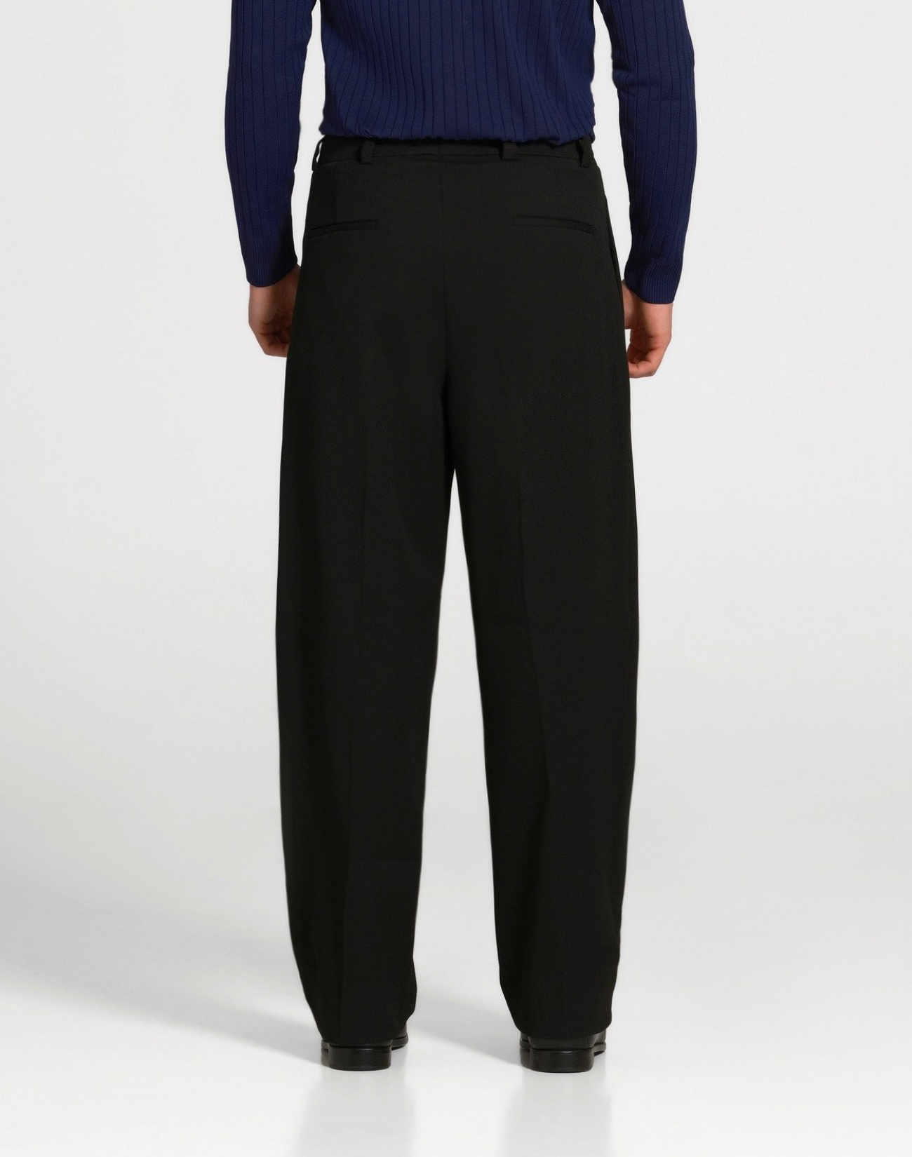 Xavi Baggy Pleated Trousers