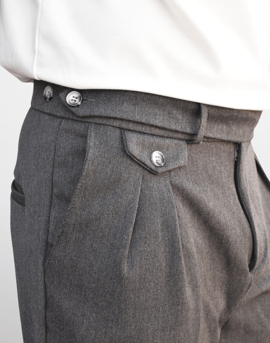 Antonio Pleated Trousers - Reversed Studio