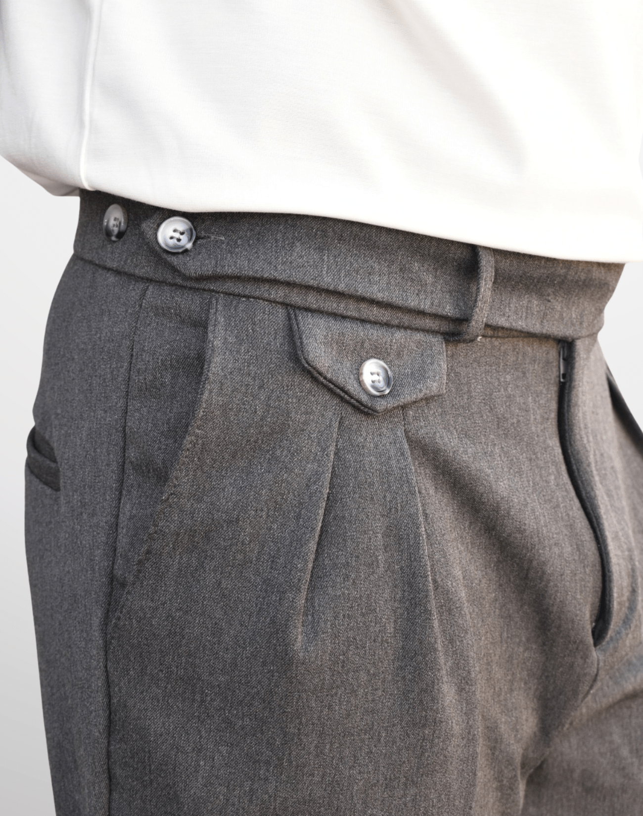 Antonio Pleated Trousers - Reversed Studio