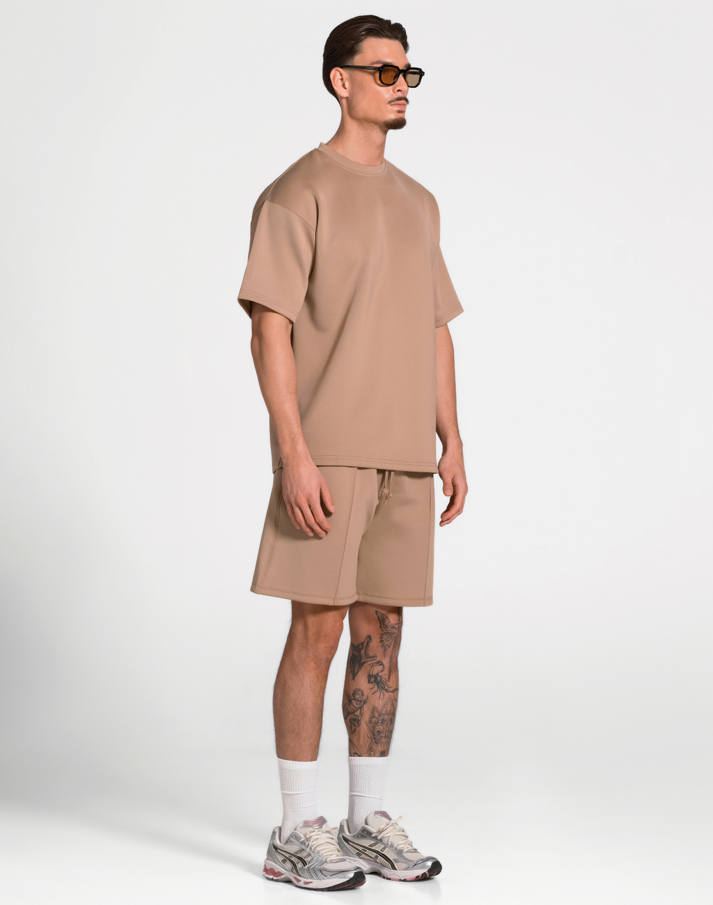 co-ord set beige 
