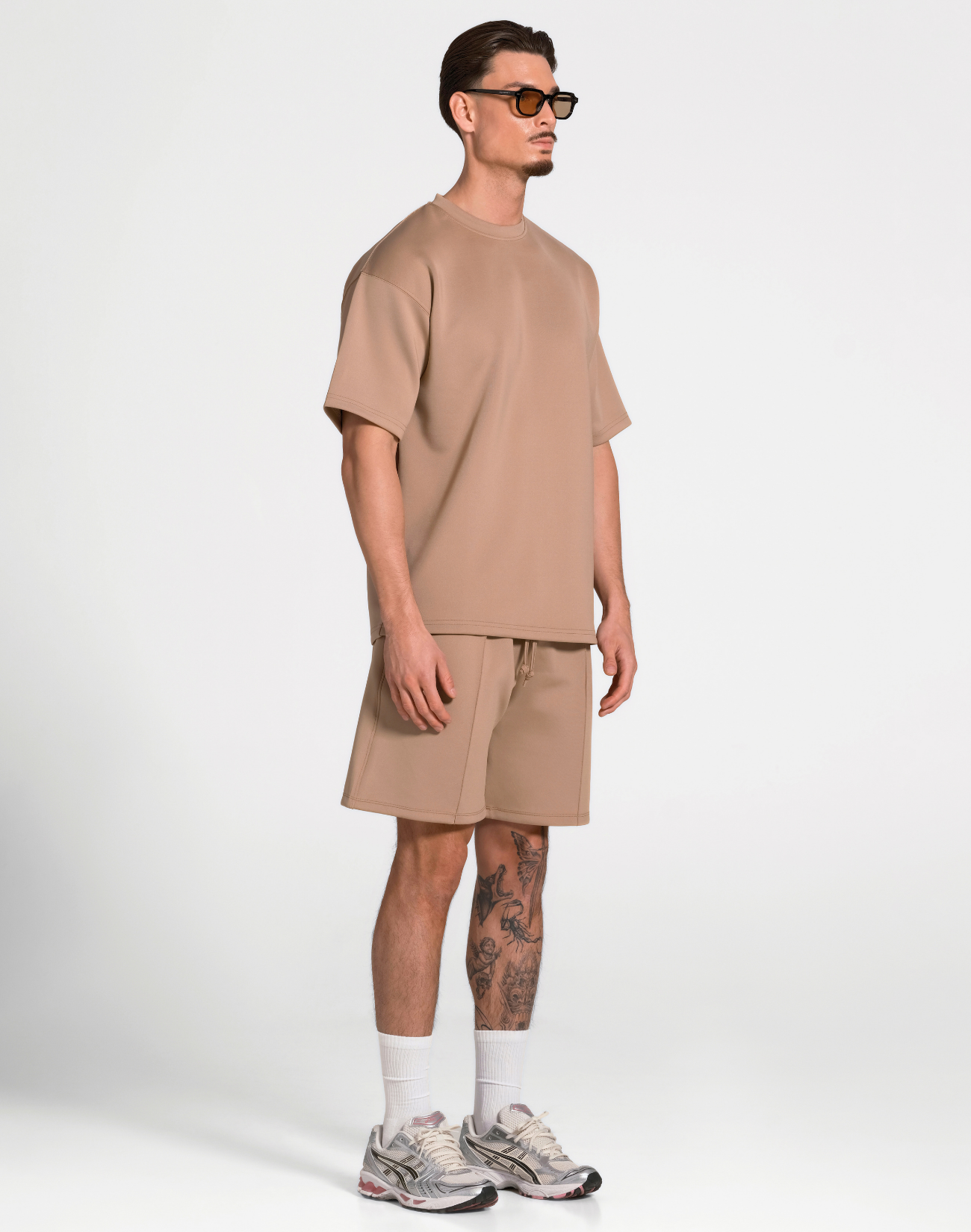 co-ord set beige 