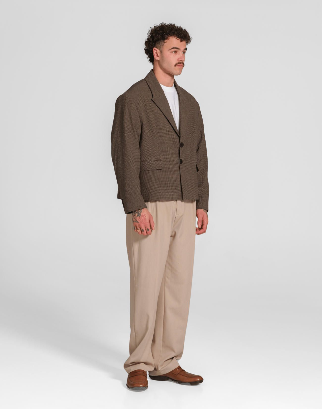 Box Fit Blazer - Reversed Studio