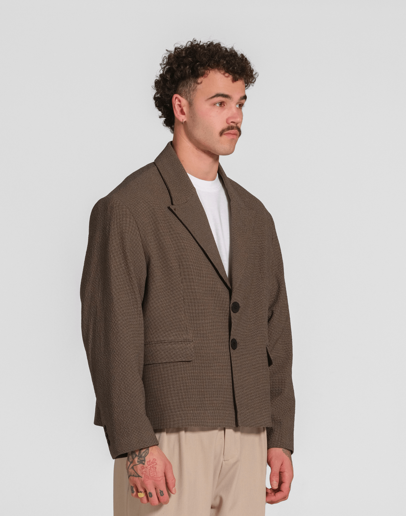 Box Fit Blazer - Reversed Studio