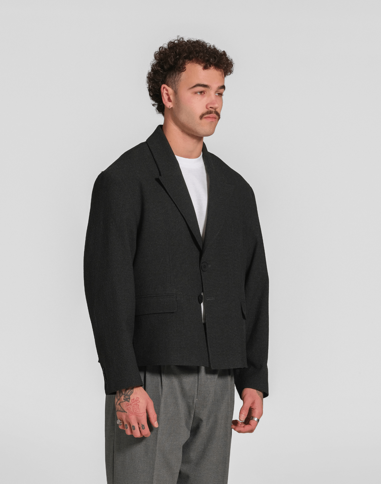 Box Fit Blazer - Reversed Studio