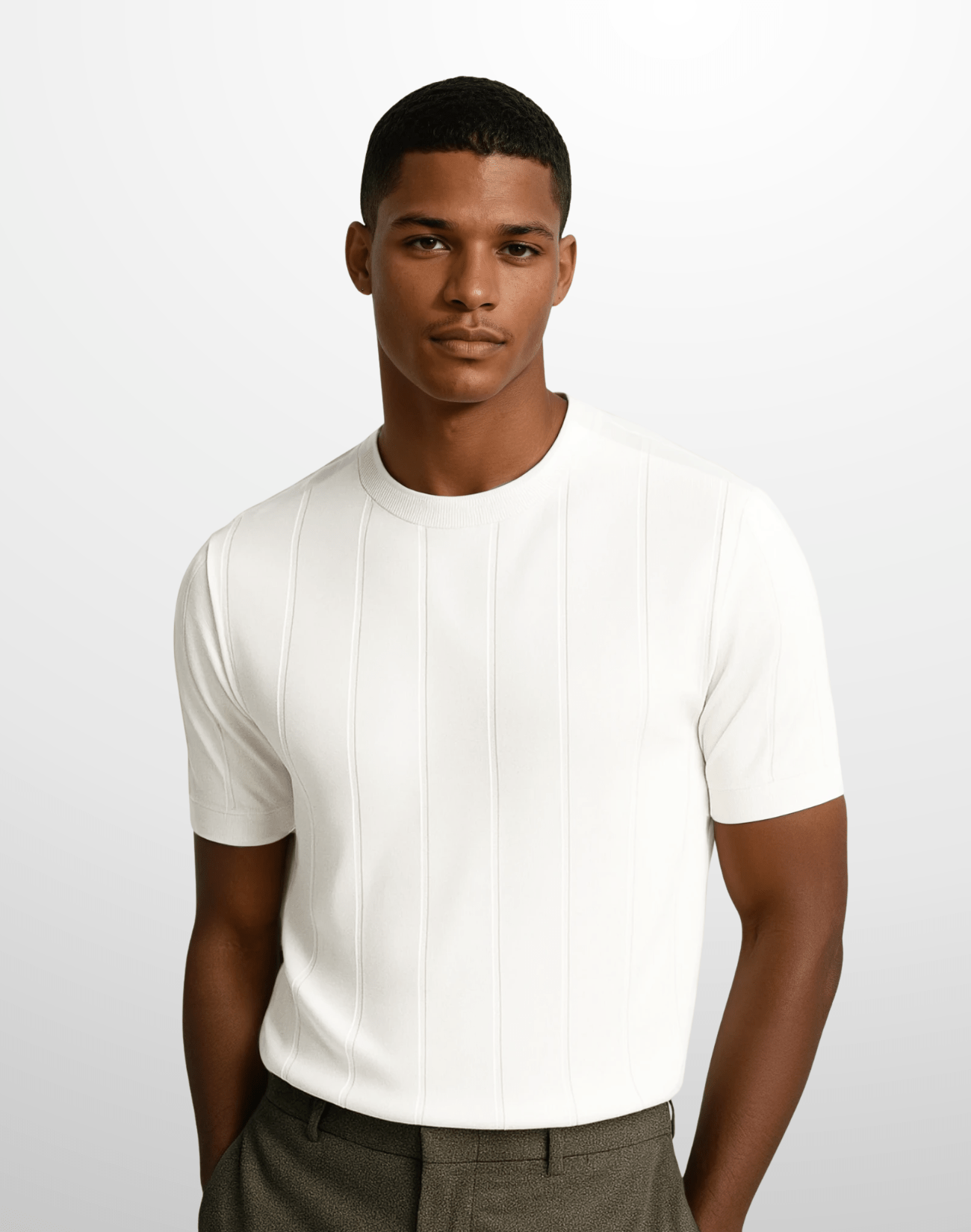 Crew Neck Polo - Reversed Studio