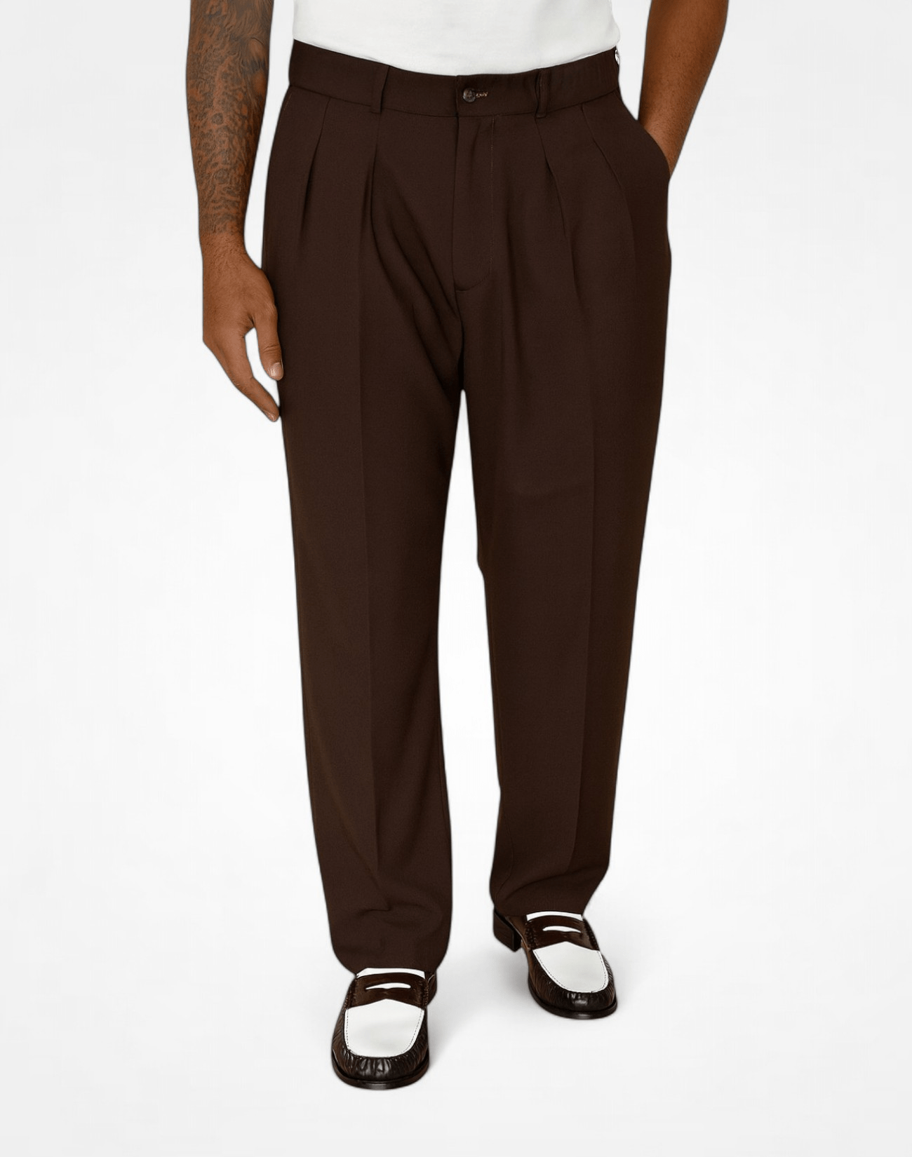 Giesto Pleated Trousers - Reversed Studio