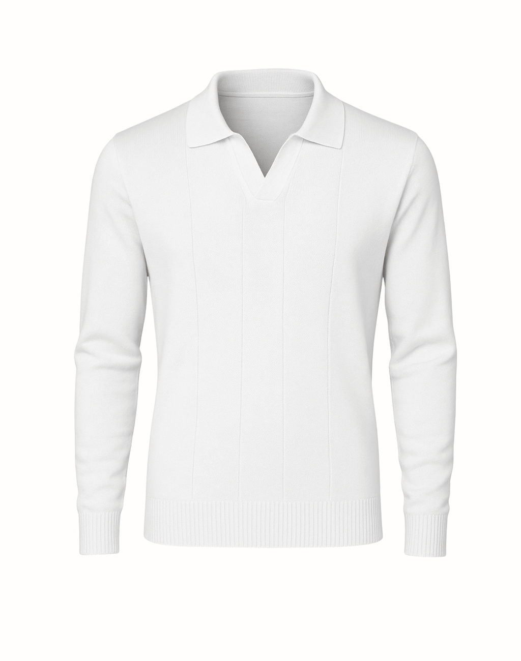 Long Sleeve Polo - Reversed Studio