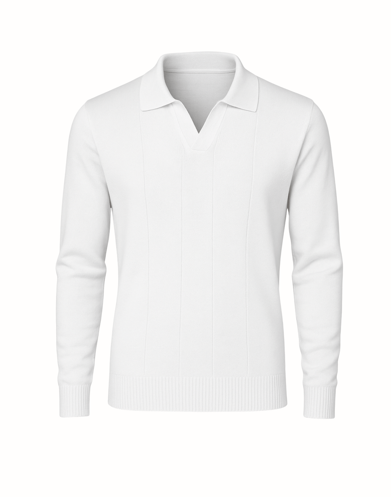 Long Sleeve Polo - Reversed Studio