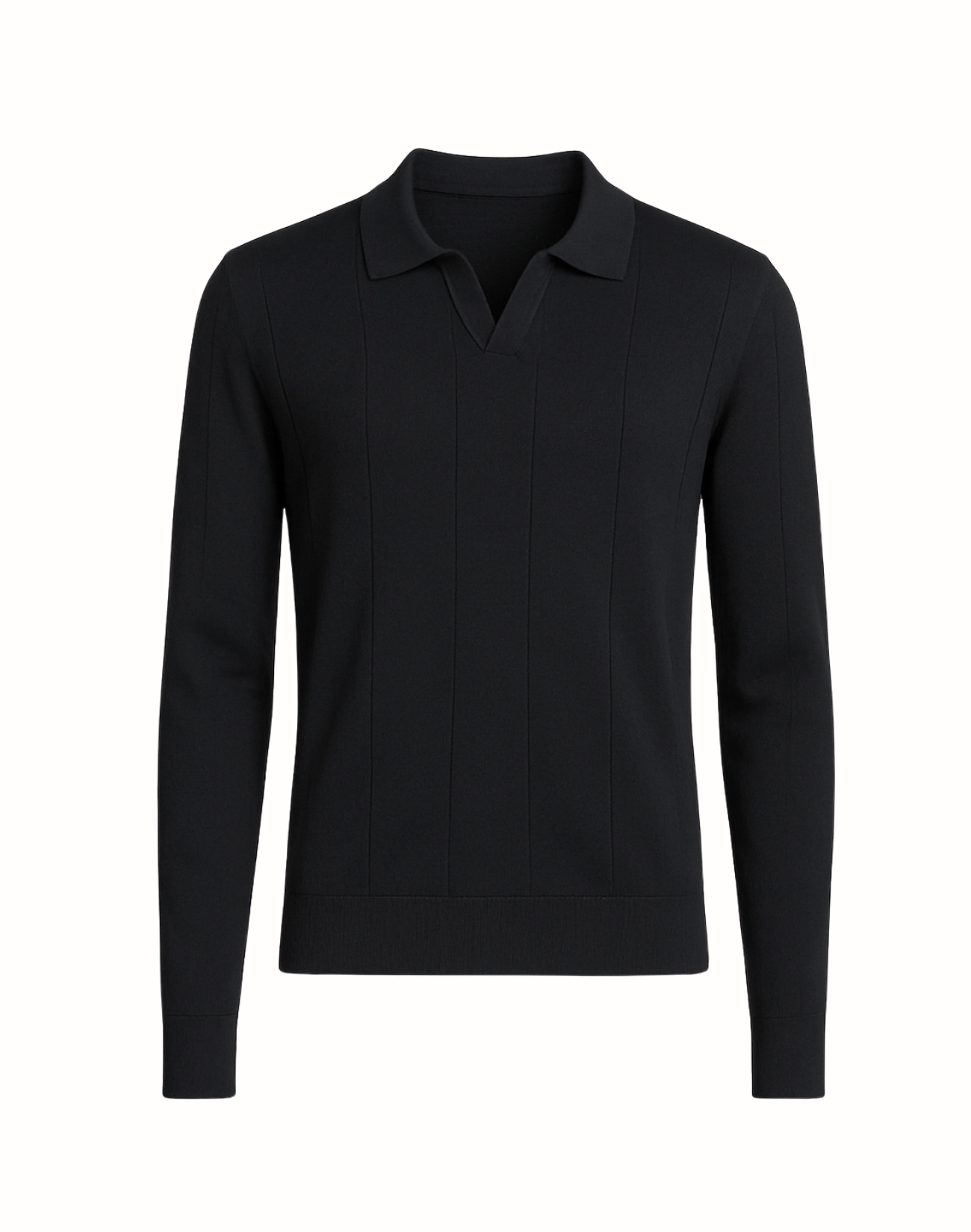 Long Sleeve Polo - Reversed Studio