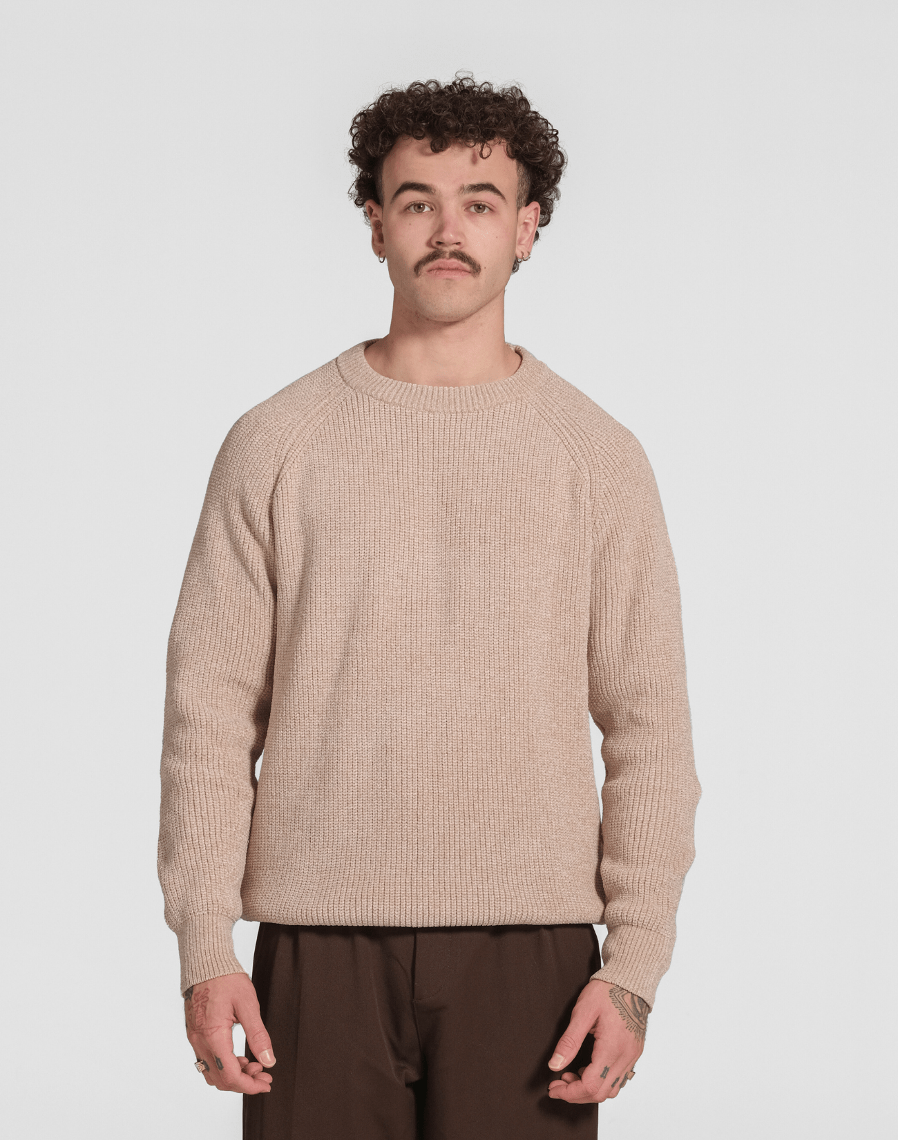 Lupo Knitted Crewneck - Reversed Studio