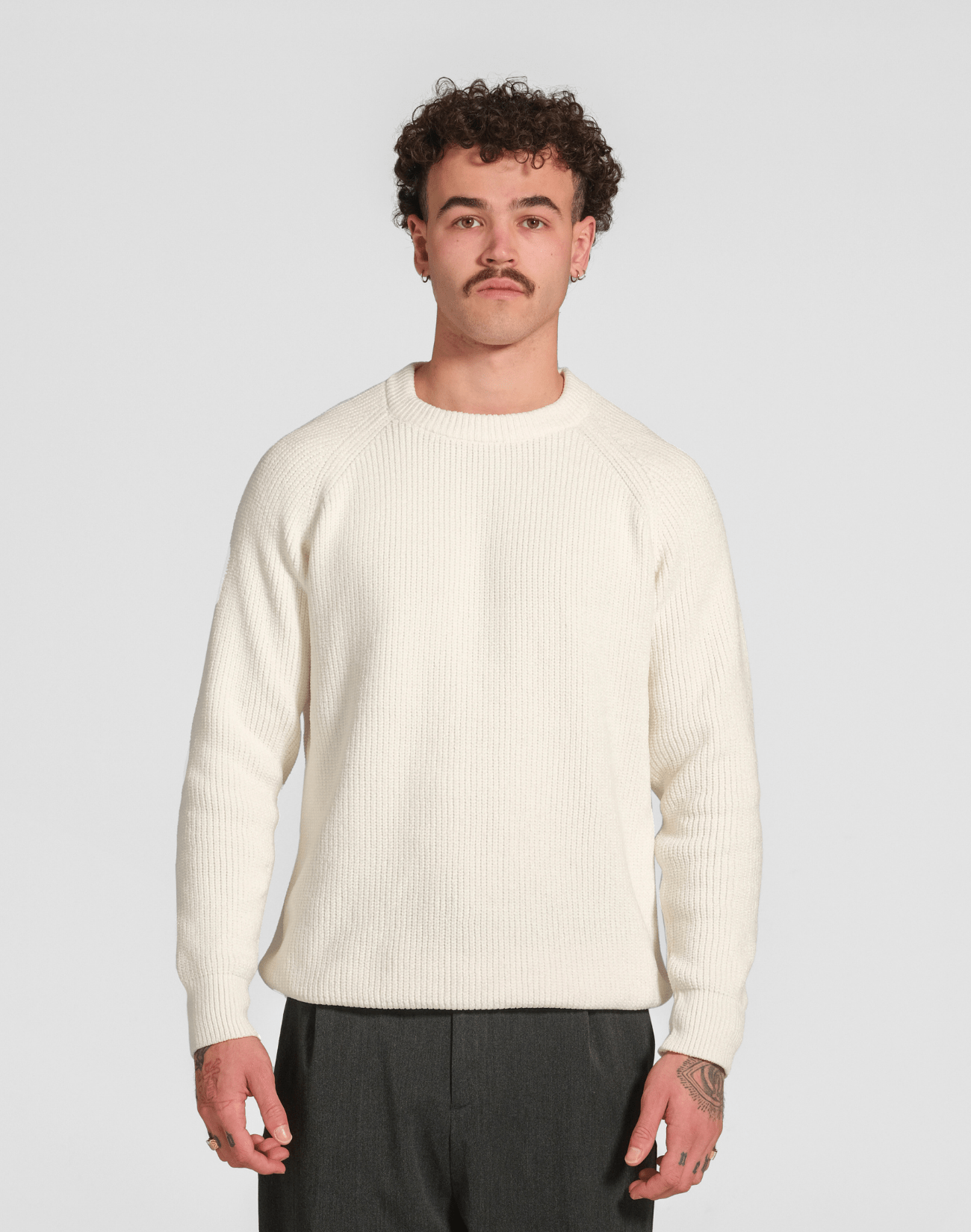 Lupo Knitted Crewneck - Reversed Studio