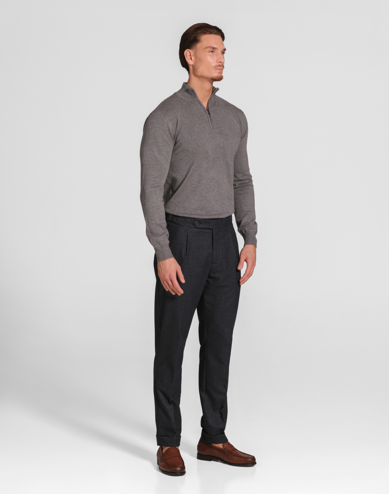 Milan Half Zip - Reversed Studio