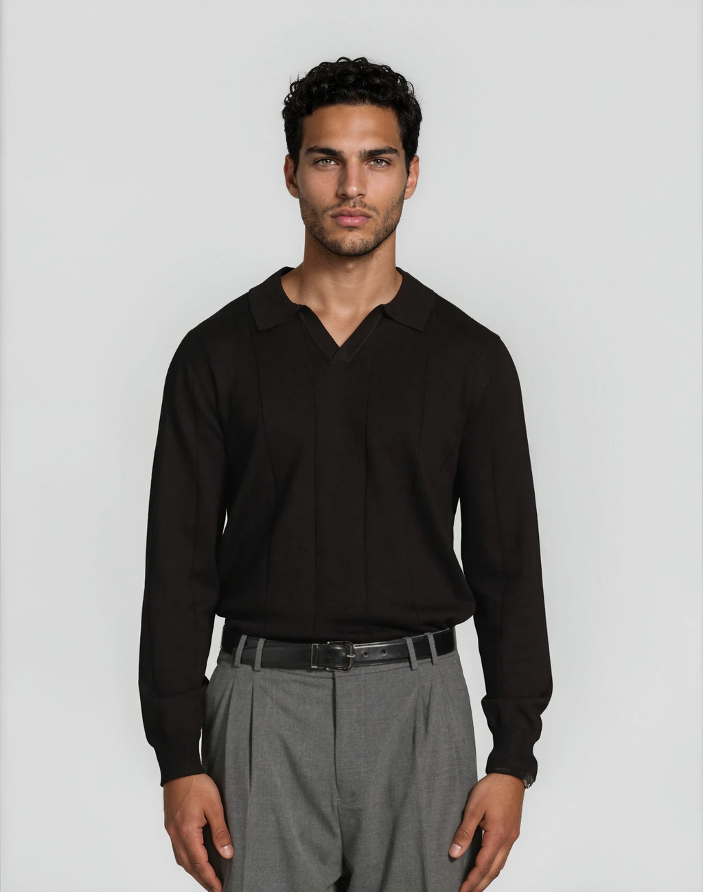 Long Sleeve Polo
