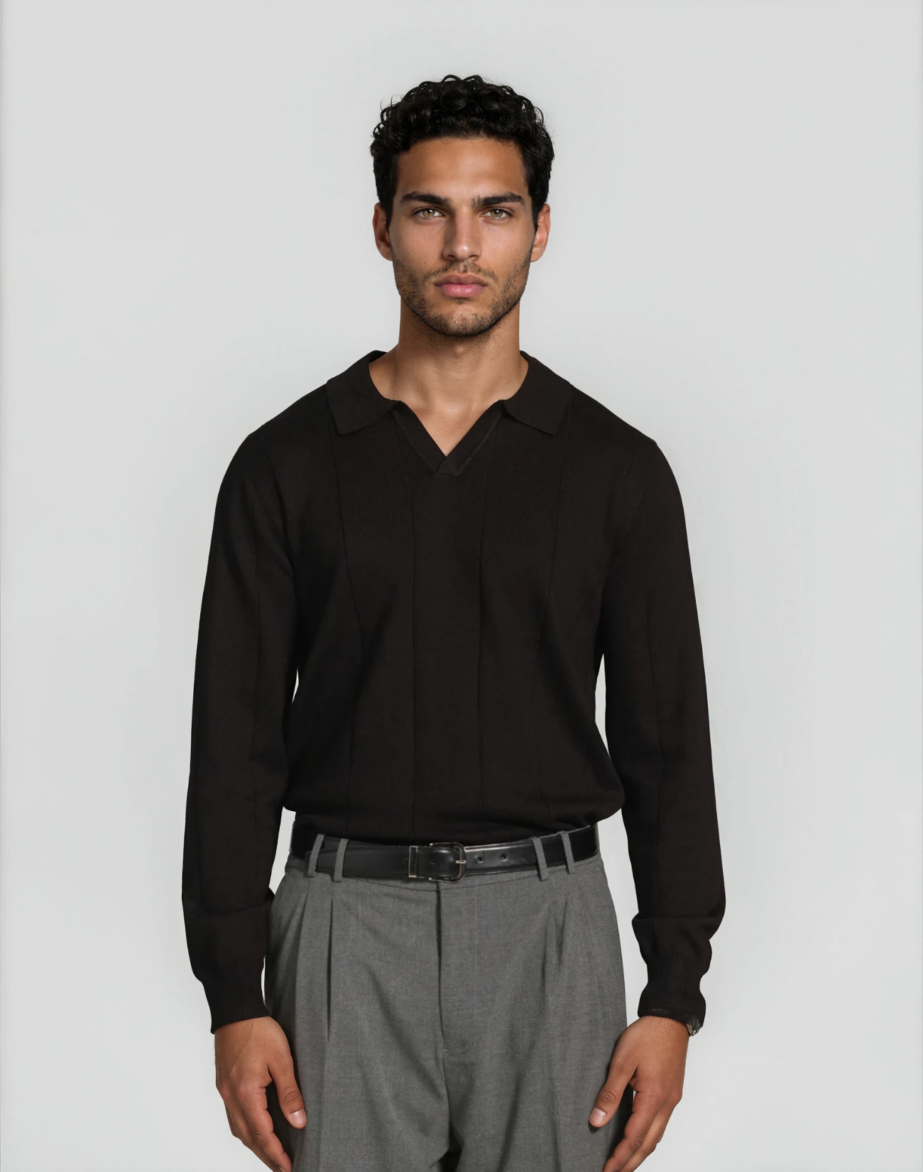 Long Sleeve Polo
