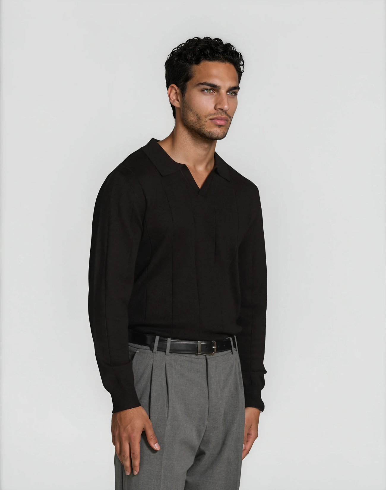 Long Sleeve Polo