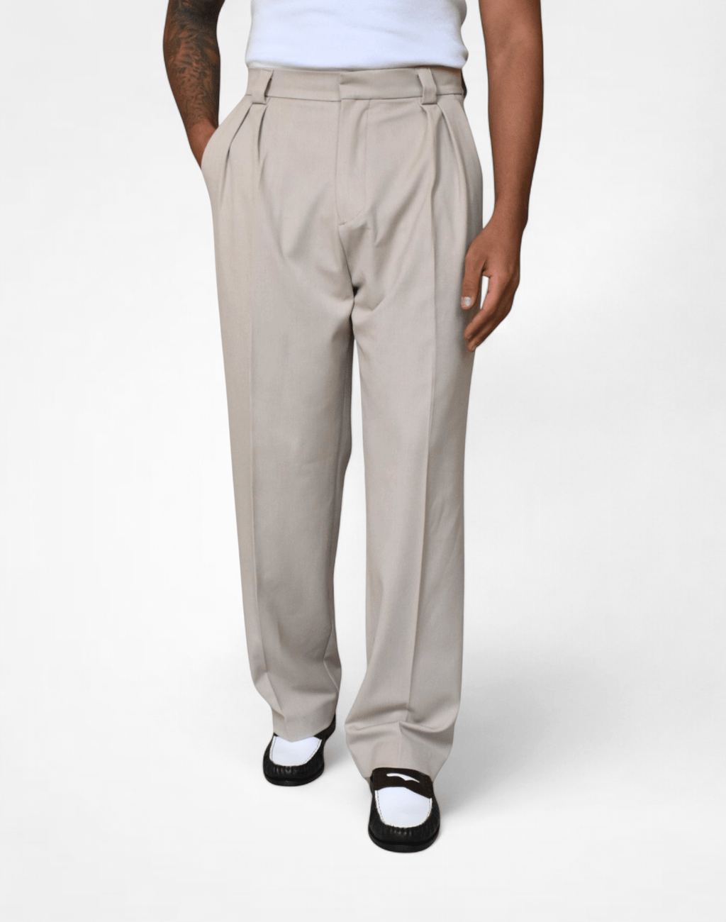 Palermo Pleated Trousers - Reversed Studio