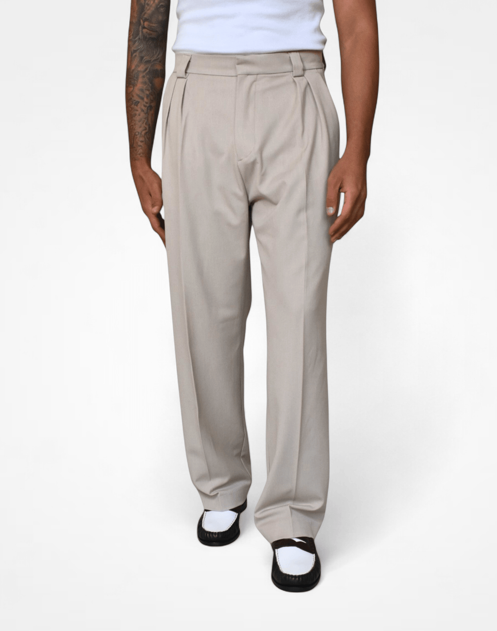 Palermo Pleated Trousers - Reversed Studio