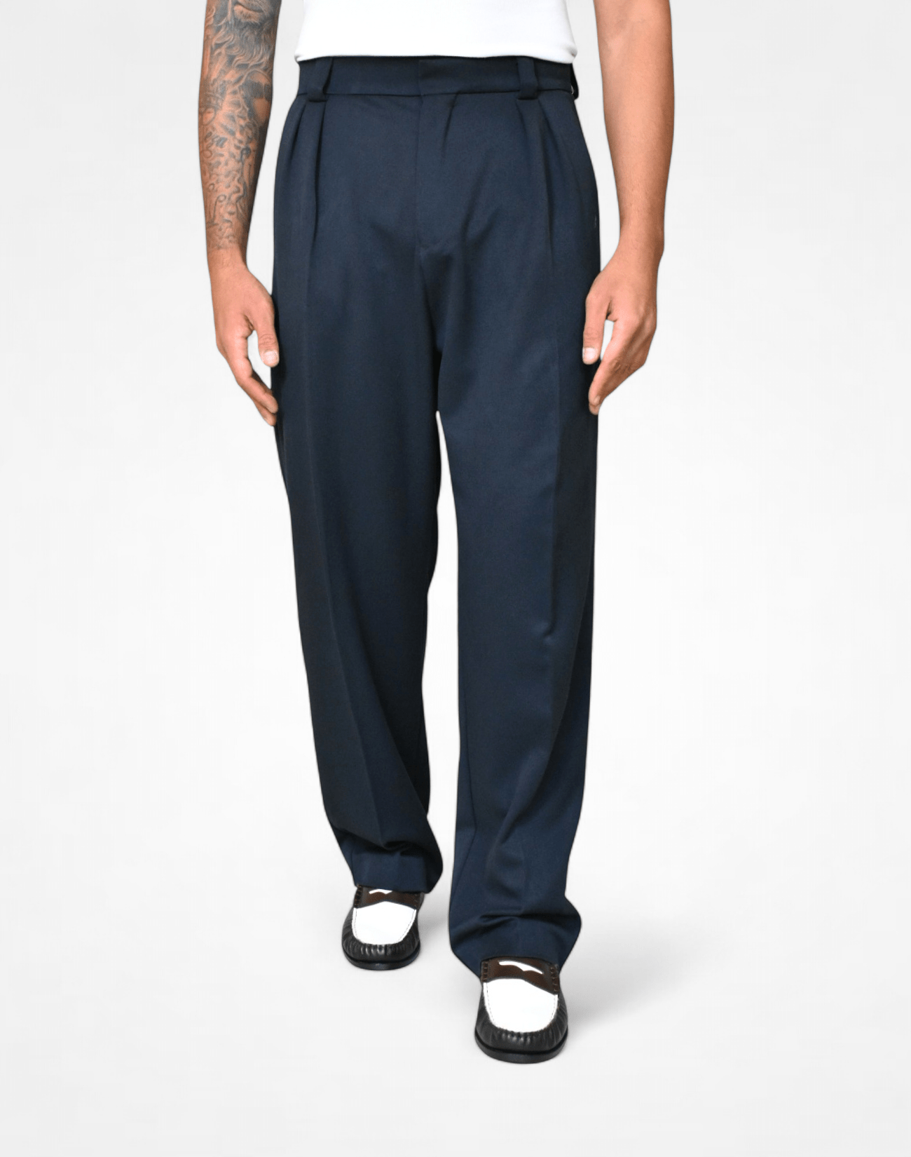 Palermo Pleated Trousers - Reversed Studio