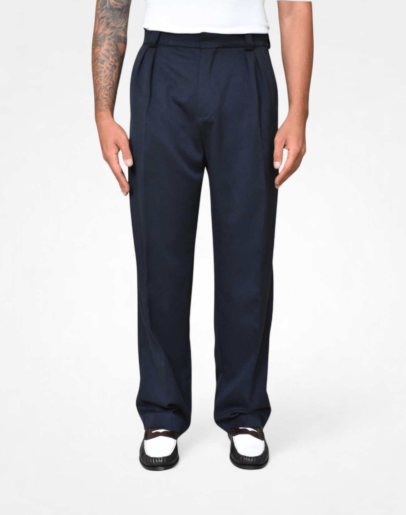 Palermo Pleated Trousers - Reversed Studio