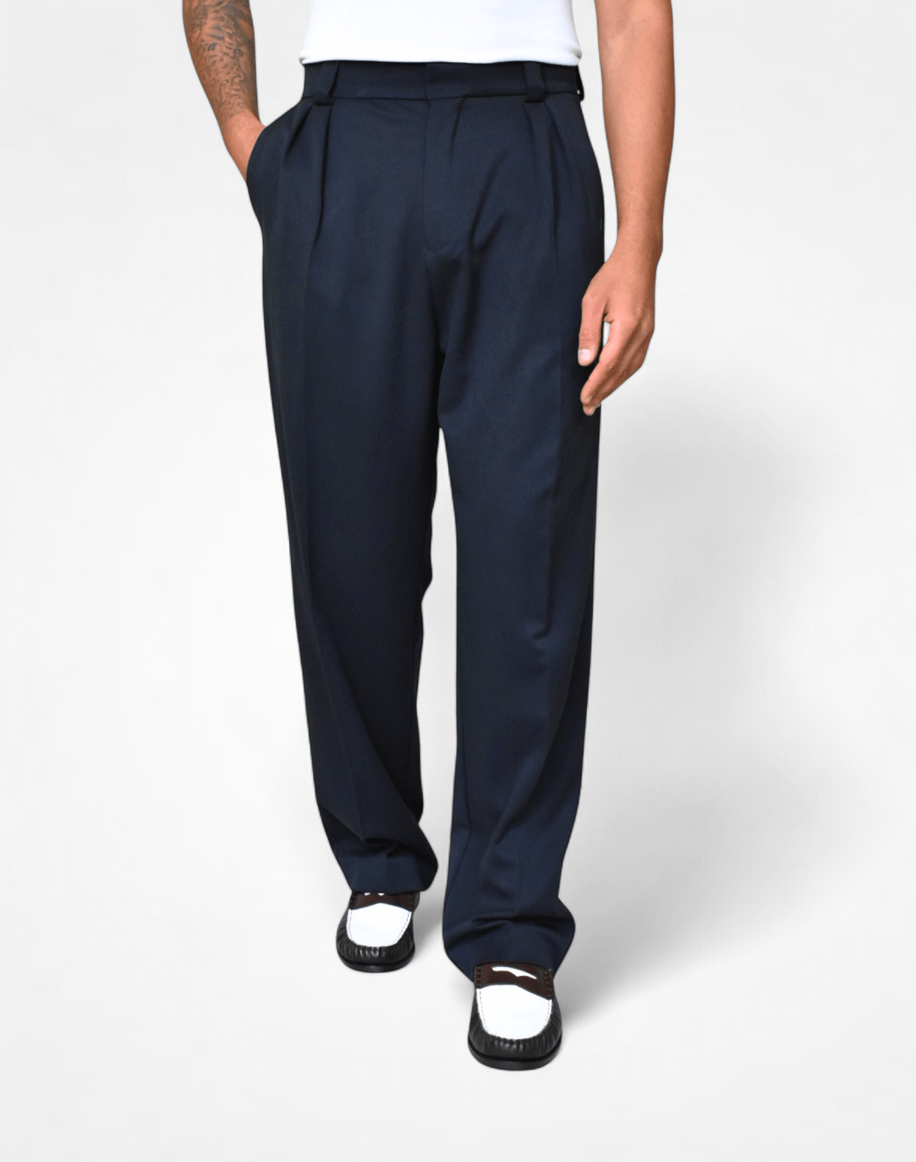 Palermo Pleated Trousers - Reversed Studio