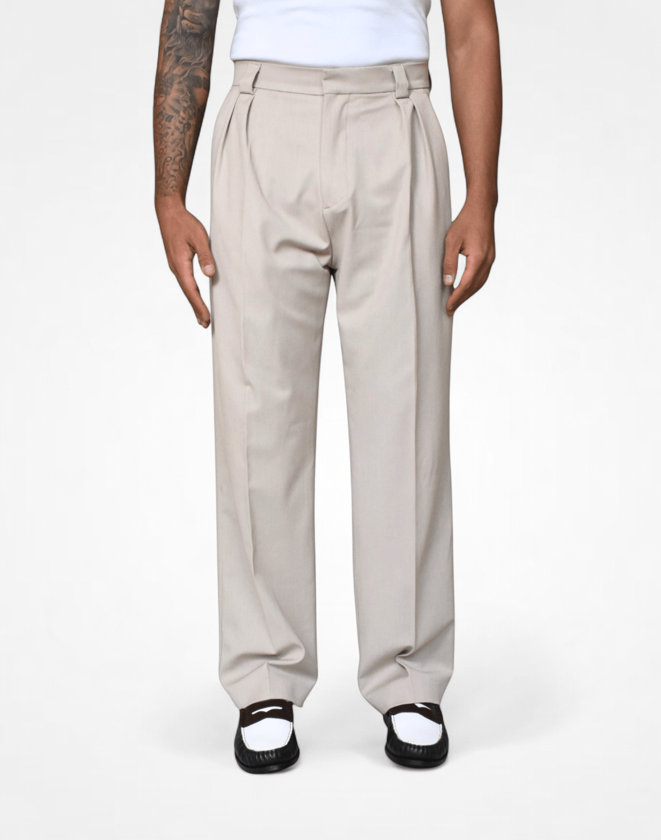 Palermo Pleated Trousers - Reversed Studio