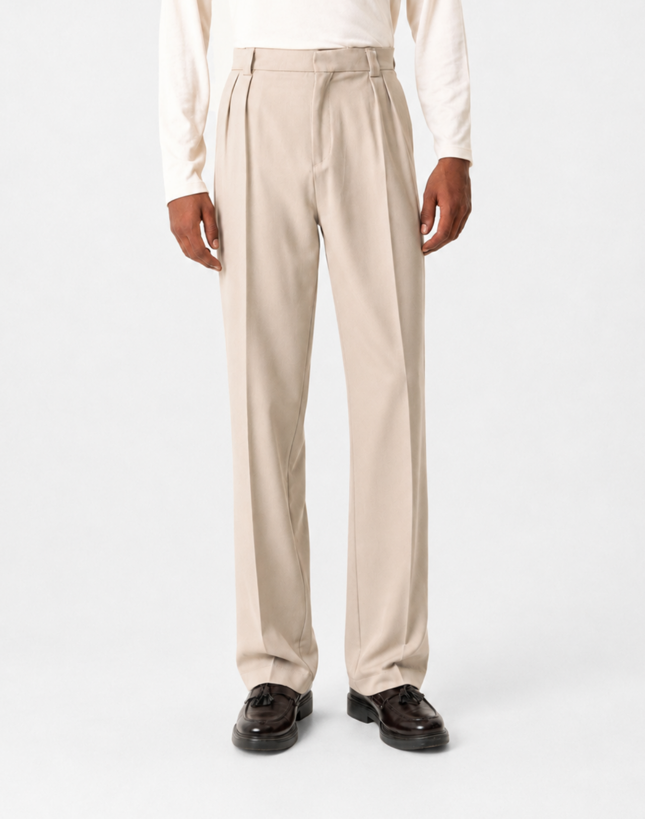 Palermo Baggy Pleated Trousers