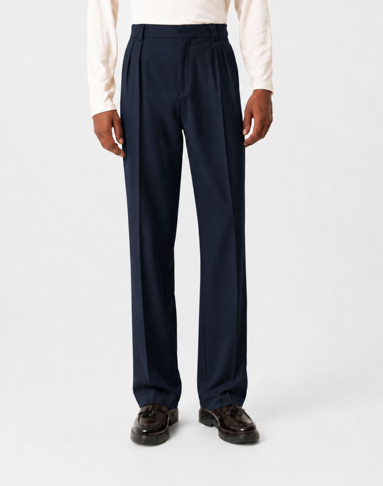 Palermo Baggy Pleated Trousers