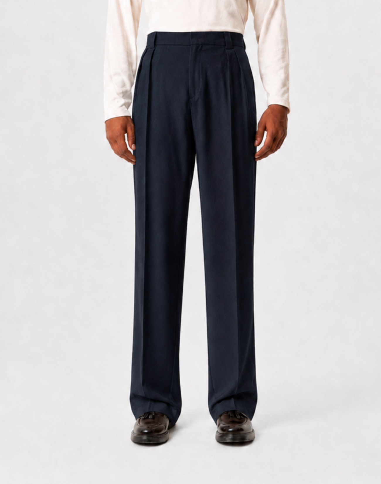 Palermo Baggy Pleated Trousers