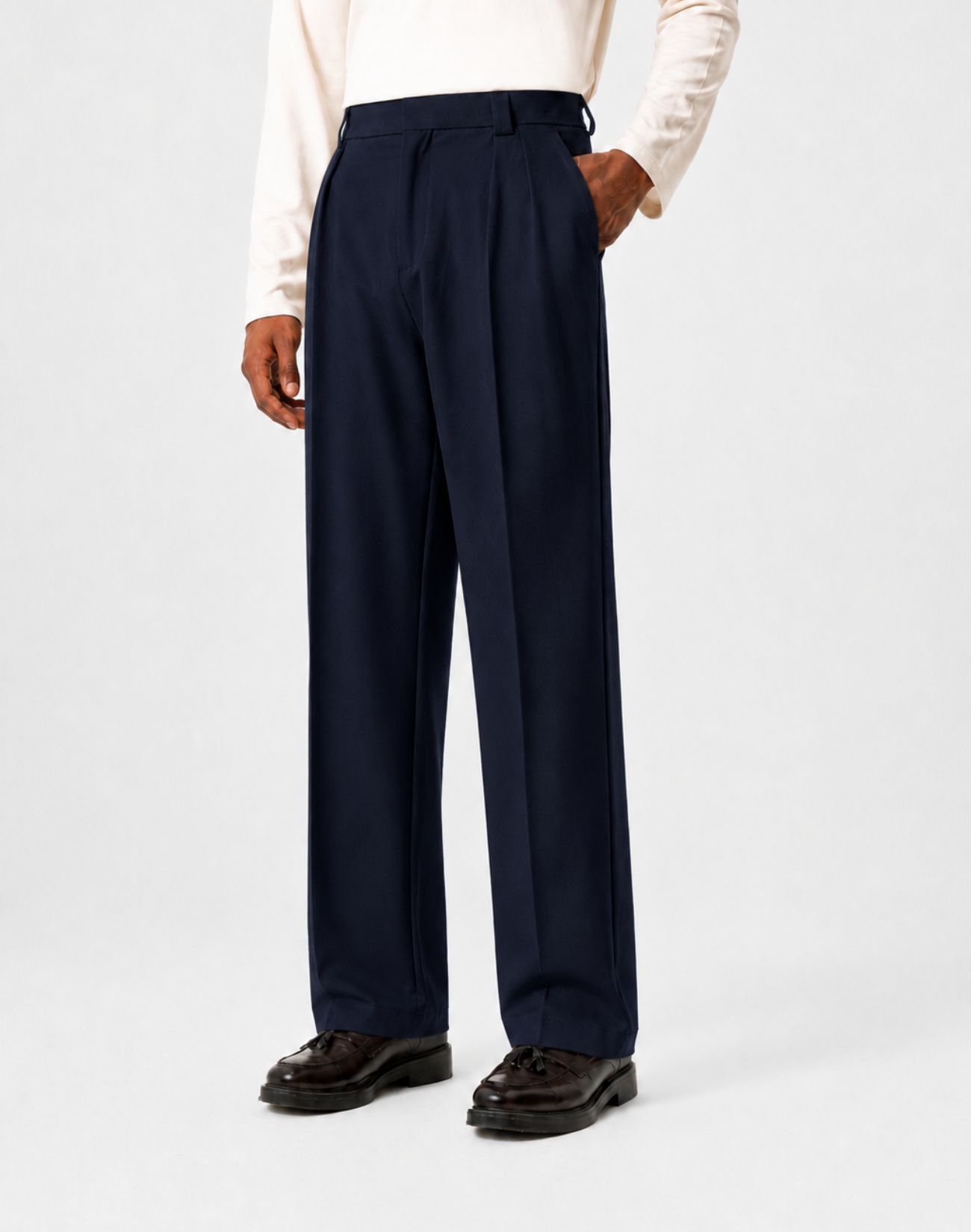 Palermo Baggy Pleated Trousers