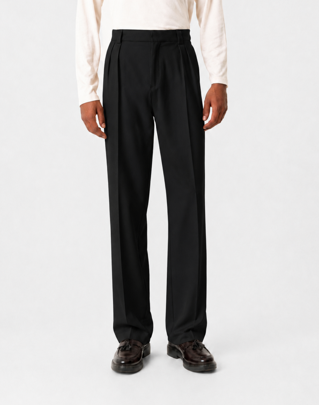 Palermo Baggy Pleated Trousers