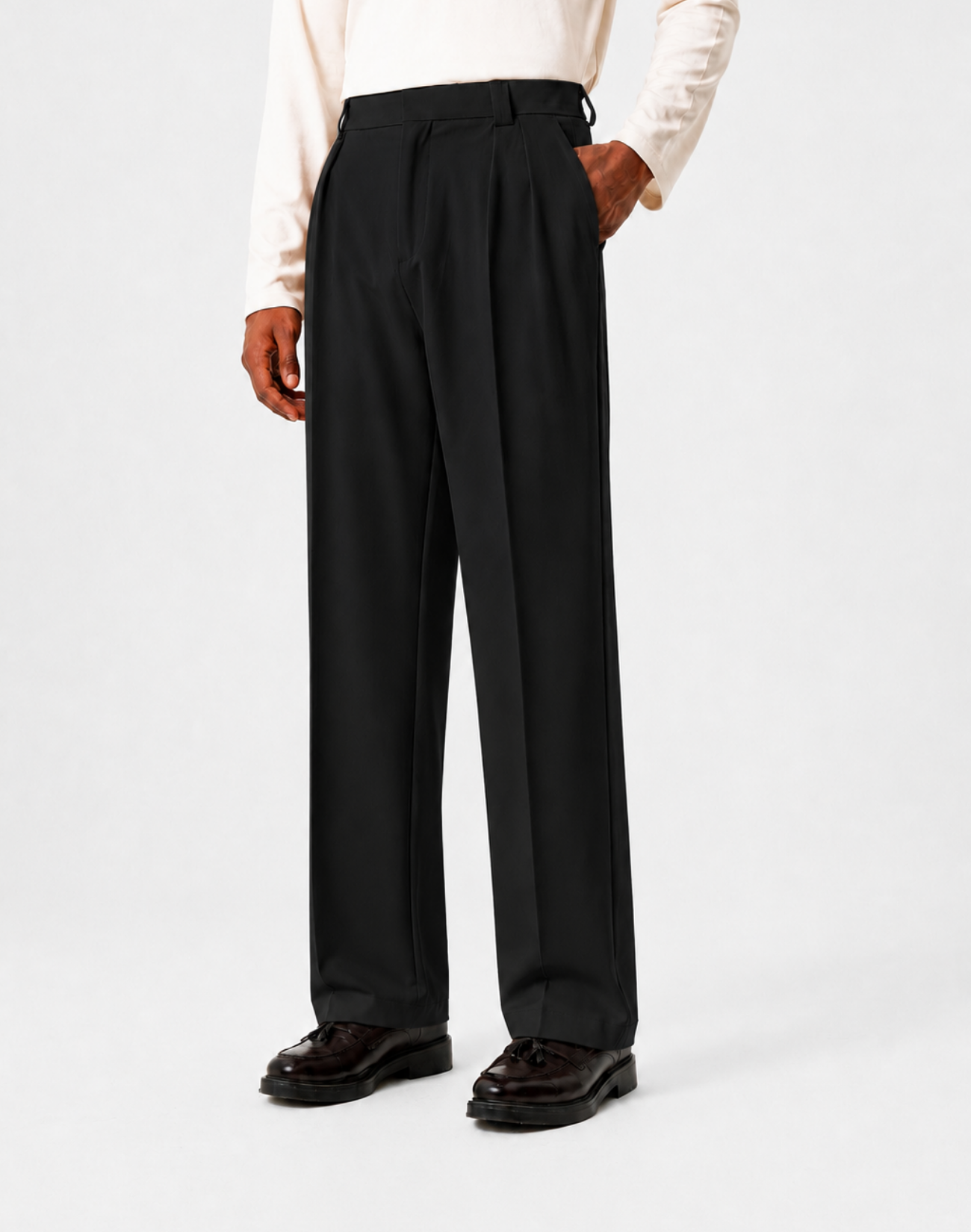 Palermo Baggy Pleated Trousers