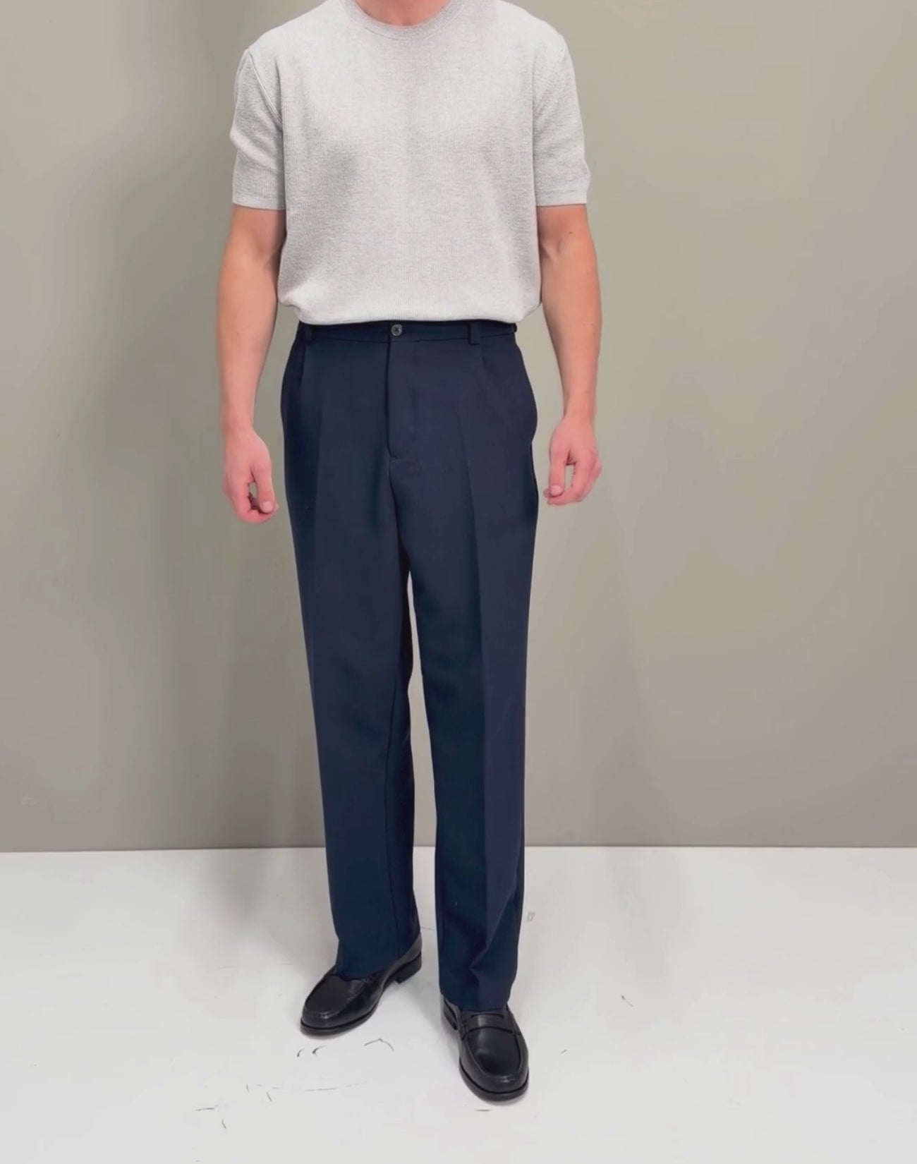 Cyrus Relaxed Pleated Trousers