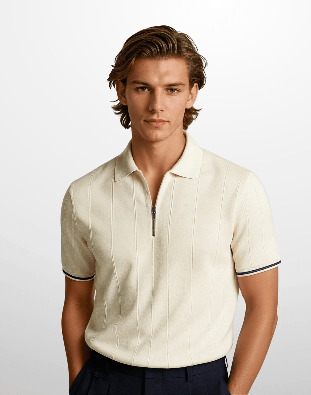 Zip Colar Polo - Reversed Studio