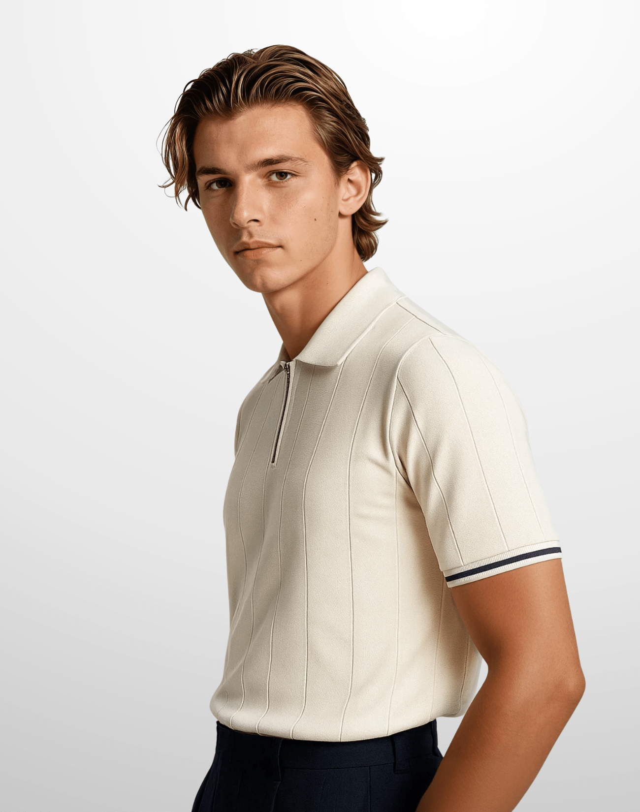 Zip Colar Polo - Reversed Studio